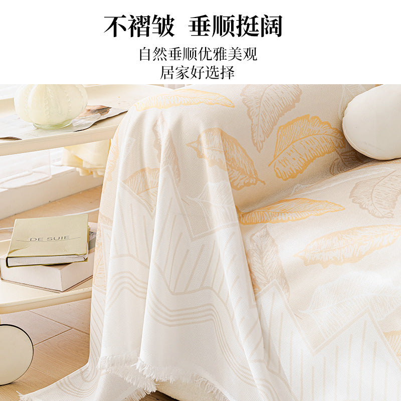 新品夏季冰丝沙发巾一整张全盖2025新款沙发套罩凉感冰丝盖布夏用