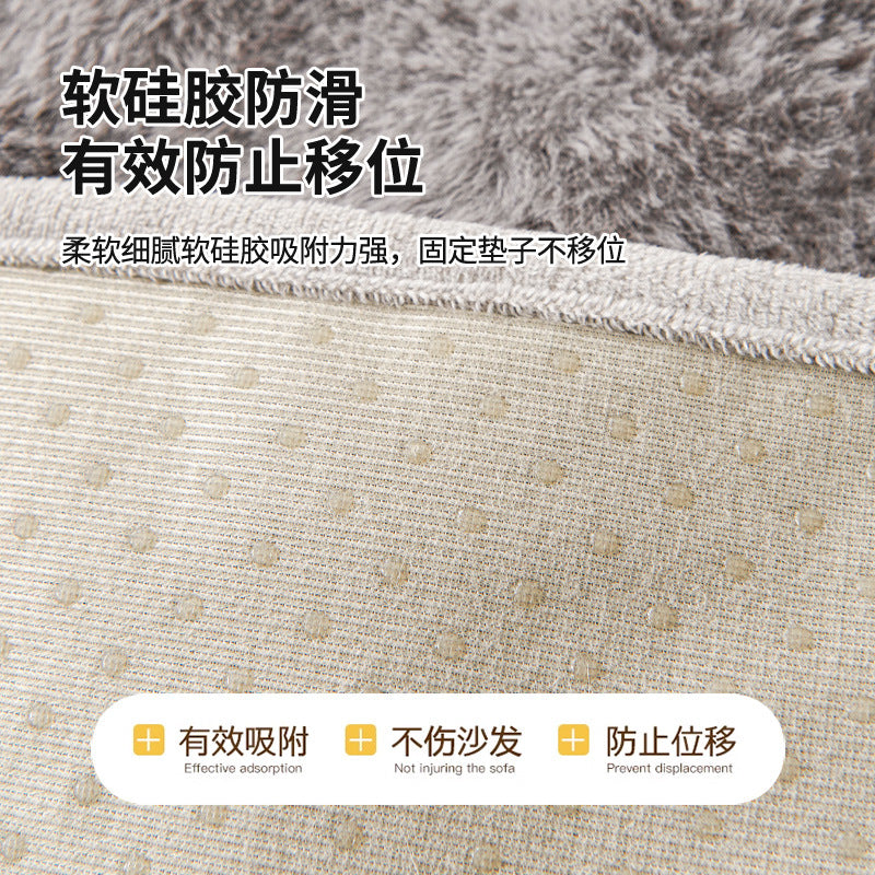 跨境兔兔绒新款猫狗垫子冬季加厚保暖防滑沙发窝睡觉用带枕宠物垫