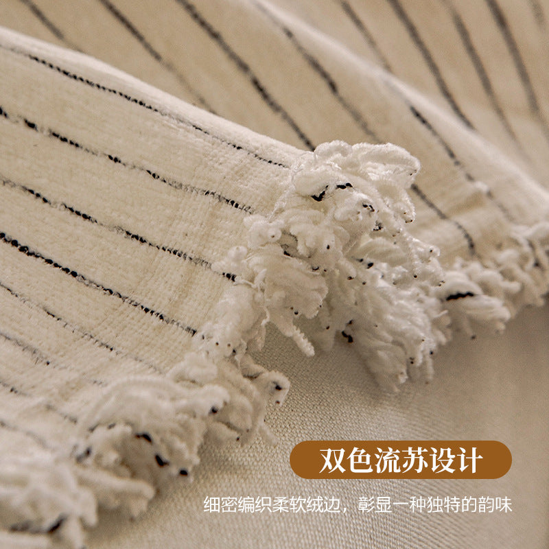法式复古沙发盖布巾四季通用高级感沙发套罩2025新款防滑沙发垫子