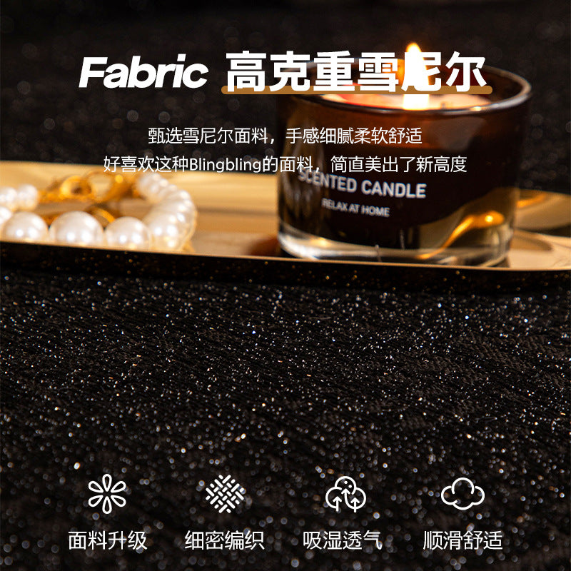 跨境专供2025款雪尼尔沙发盖布巾四季通用简约沙发套防猫抓沙发垫