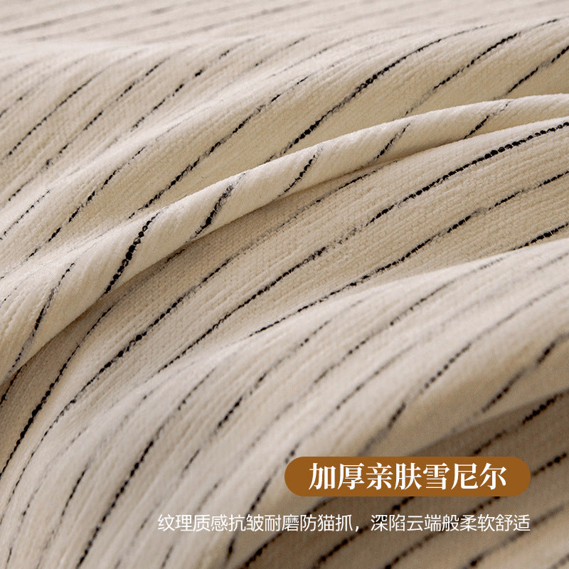 法式复古沙发盖布巾四季通用高级感沙发套罩2025新款防滑沙发垫子