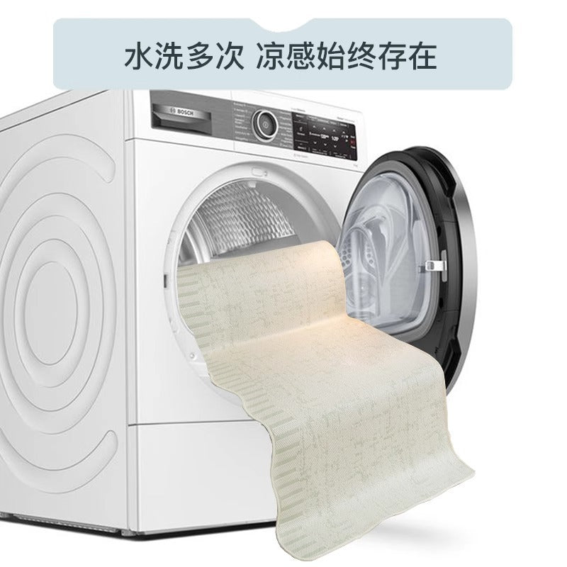 2025新款沙发垫夏凉豆豆异形坐垫防滑冰丝沙发凉席垫直排沙发盖布