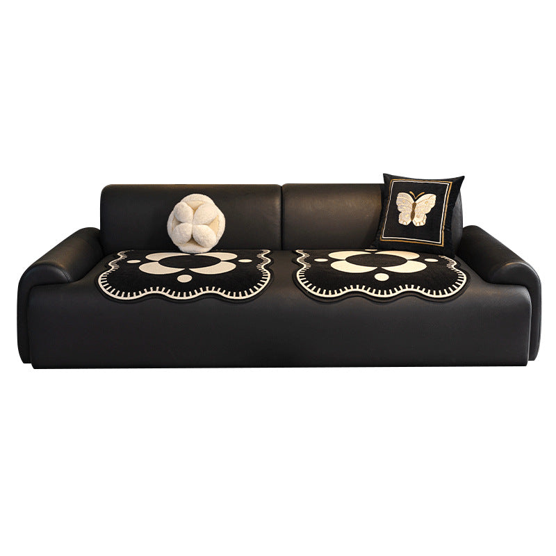 2025 new single person sofa cushion high-grade single-chip split cushion special cushion for leather sofa for all seasons.