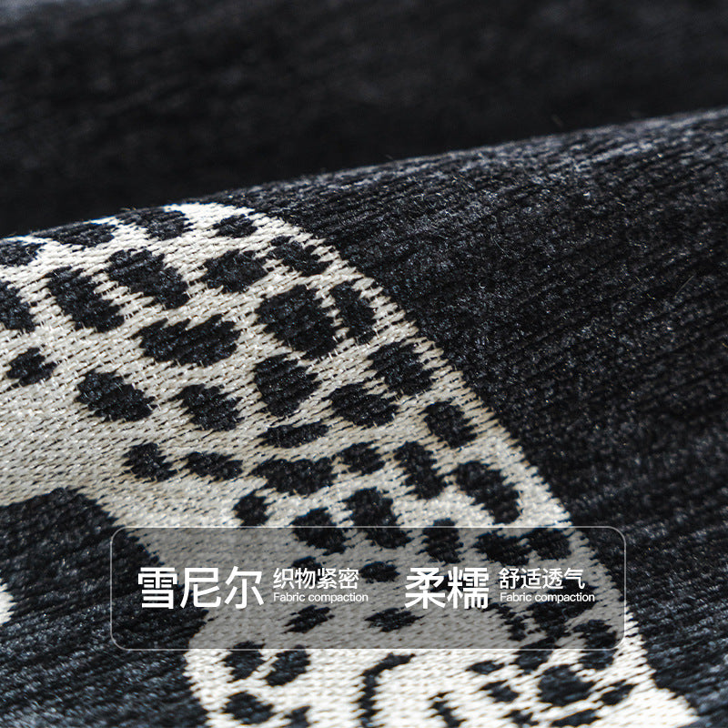 防猫抓雪尼尔异形沙发垫四季通用2025新款沙发套罩防滑坐垫盖布巾