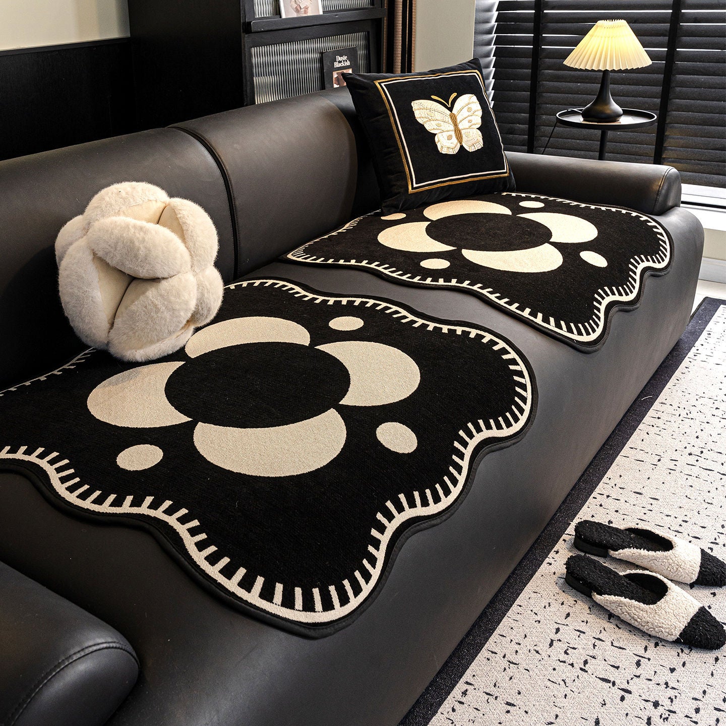 2025 new single person sofa cushion high-grade single-chip split cushion special cushion for leather sofa for all seasons.