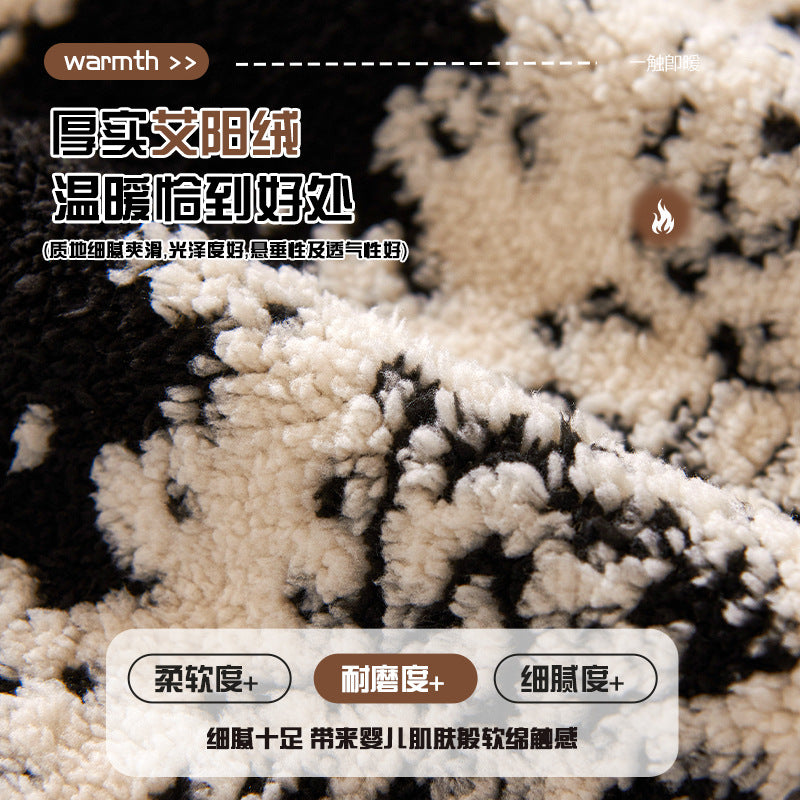 严选新款弹力沙发套罩秋冬毛绒沙发罩全包万能套靠背保护沙发笠套