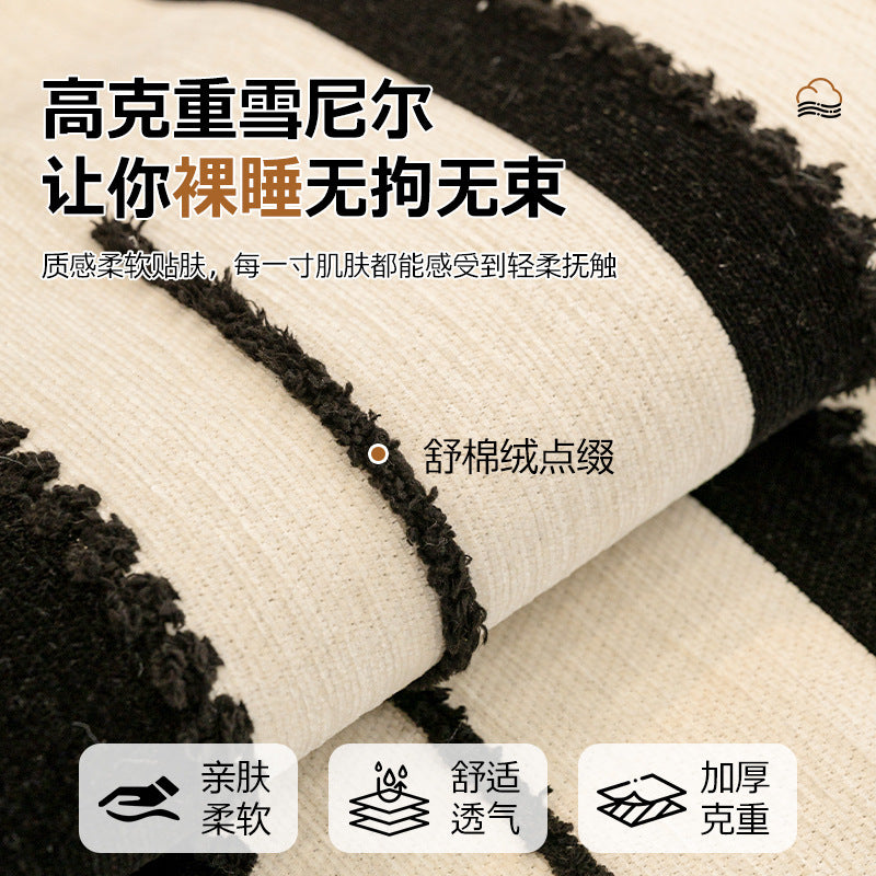 2025新款异形沙发垫四季通用简约现代高级感直排皮沙发坐垫子盖布