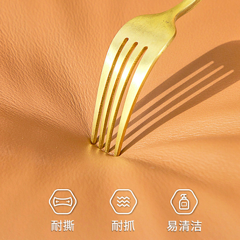 防水科技皮感抱枕套高档轻奢科技布沙发靠枕套靠垫套客厅跨境批发