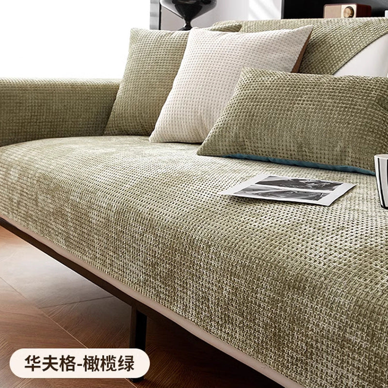 跨境专供沙发垫四季通用防滑坐垫子防水隔尿宠物不粘毛沙发套盖布