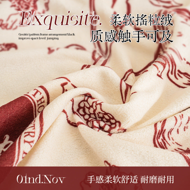 新年喜庆弹力沙发套罩2025年新款四季通用防猫抓全包万能沙发笠套