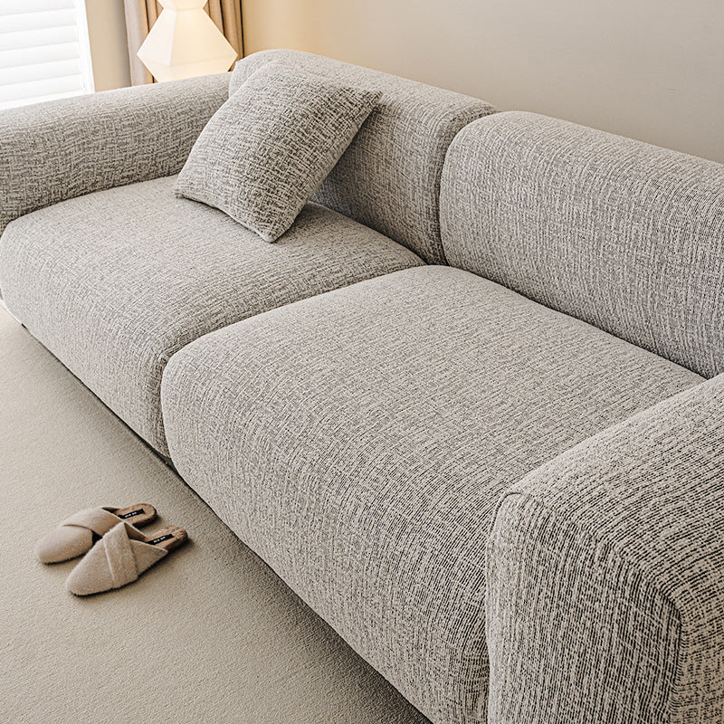 YEATION hemp sofa cover cover new anti-cat scratch elastic anti-slip all-inclusive universal set four seasons universal cushion cover.