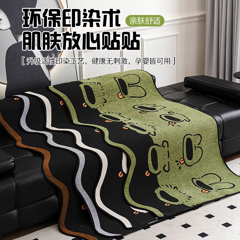严选轻奢高级感异形沙发垫四季通用2025新款劳伦斯皮沙发防滑坐垫