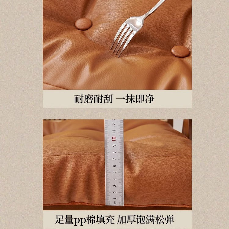 跨境椅垫椅子榻榻米垫坐垫屁垫凉席防水皮革垫子餐椅垫办公室久坐