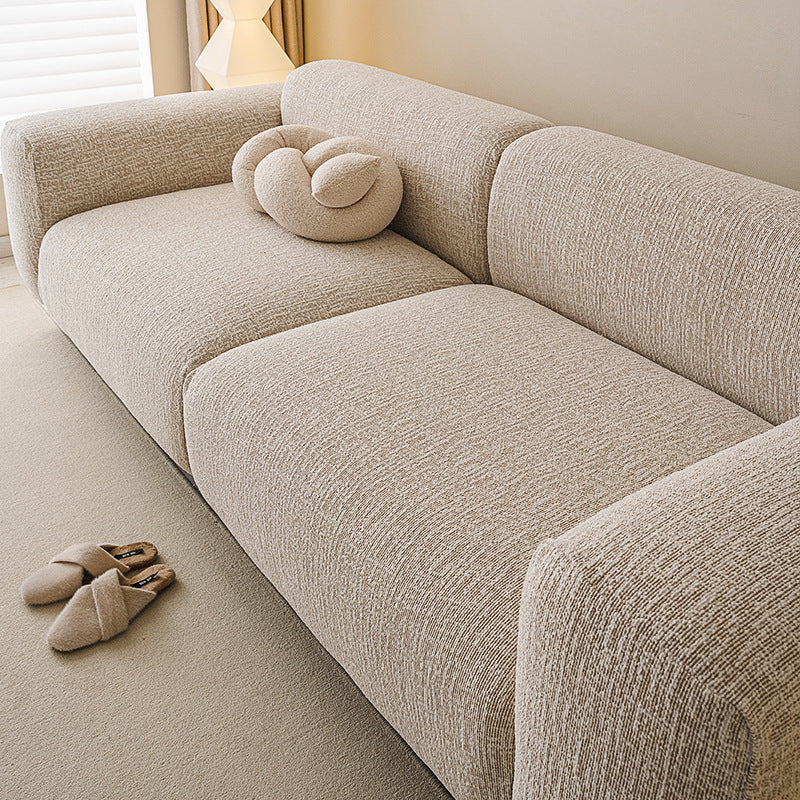 YEATION hemp sofa cover cover new anti-cat scratch elastic anti-slip all-inclusive universal set four seasons universal cushion cover.