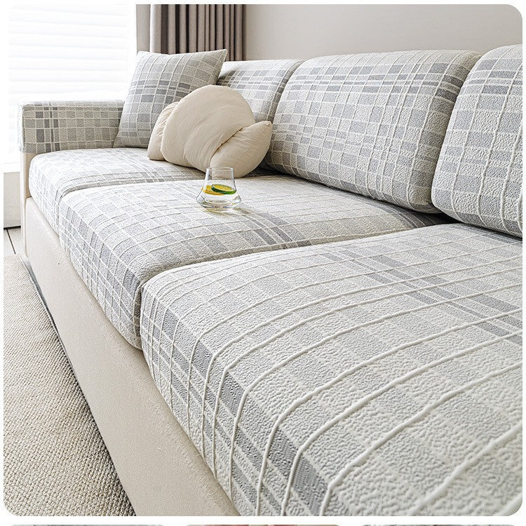 Yan Xuan new summer cool peas sofa hat 2025 summer high-grade elastic universal sofa cushion cover