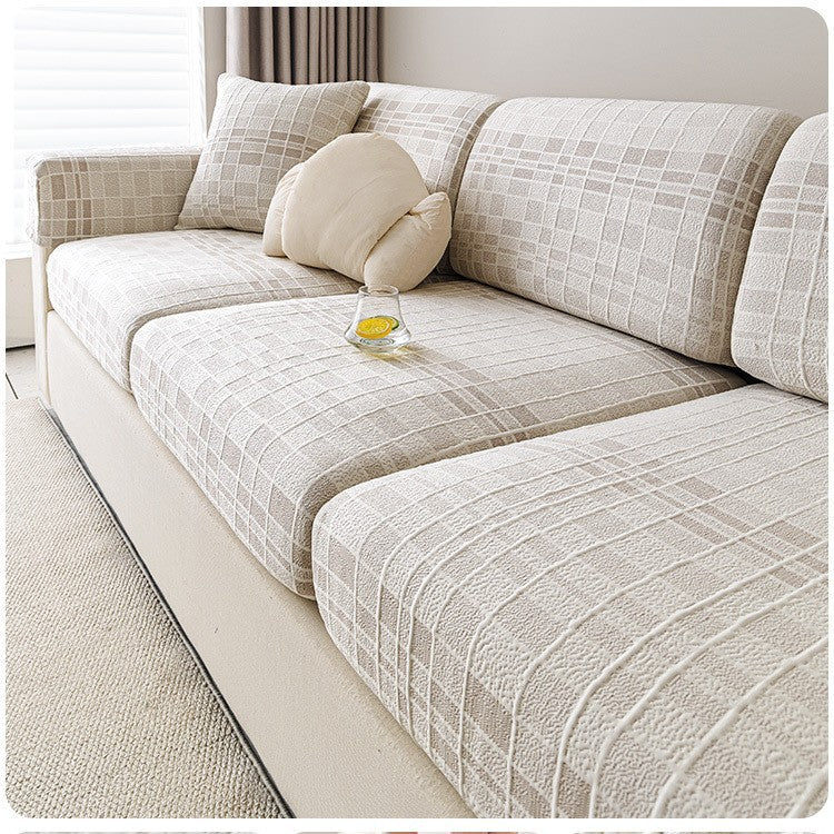 Yan Xuan new summer cool peas sofa hat 2025 summer high-grade elastic universal sofa cushion cover