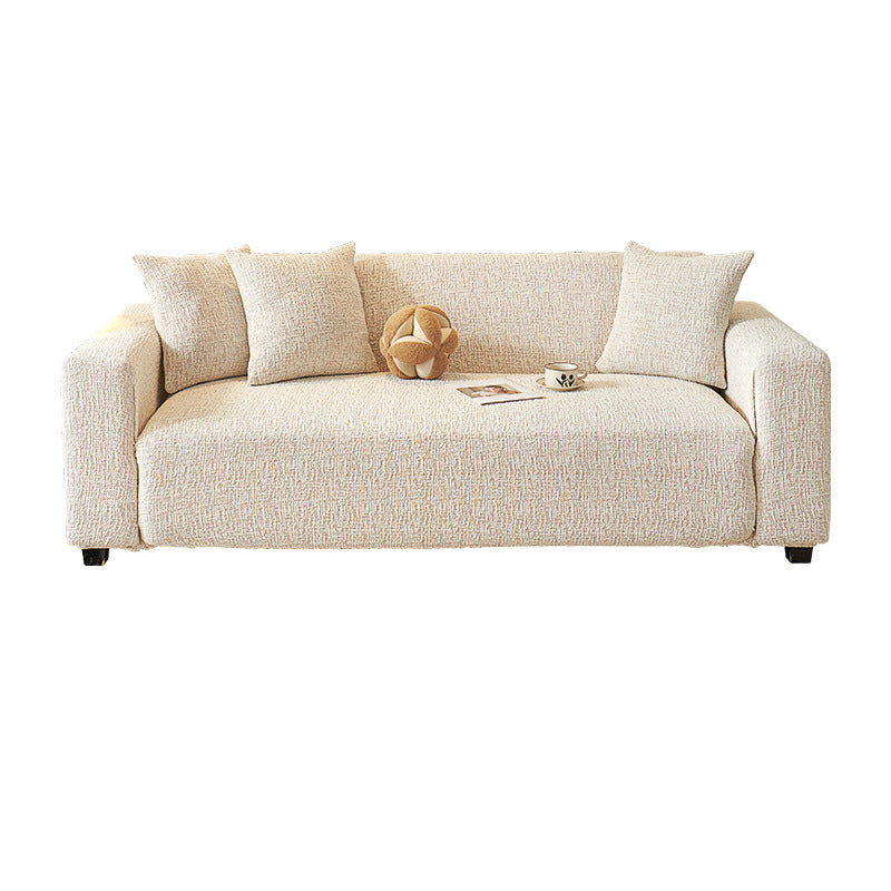 YEATION hemp sofa cover cover new anti-cat scratch elastic anti-slip all-inclusive universal set four seasons universal cushion cover.
