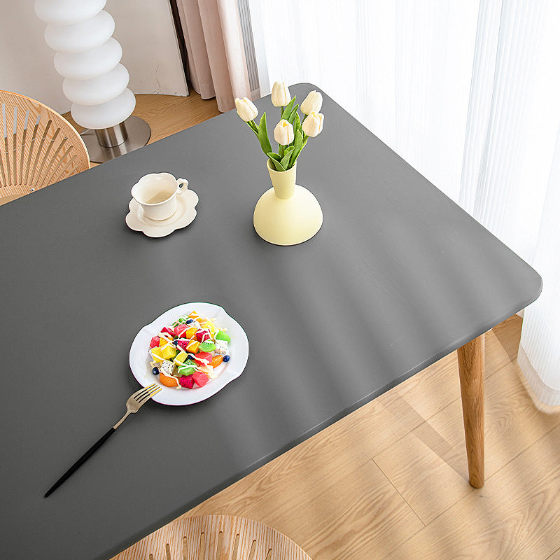 Strict selection of all-inclusive elastic tablecloth anti-scalding, waterproof, washable and oil-proof tablecloth coffee table fabric table cover student desk cover