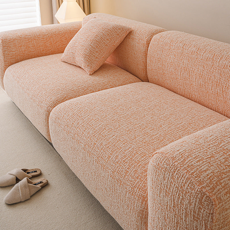 YEATION hemp sofa cover cover new anti-cat scratch elastic anti-slip all-inclusive universal set four seasons universal cushion cover.