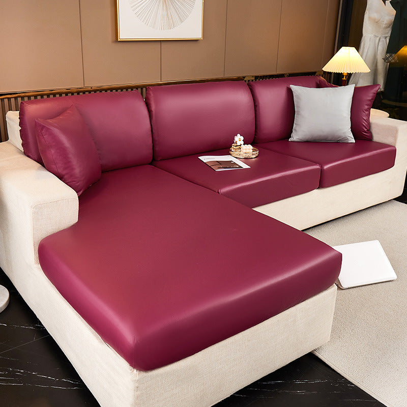Waterproof technology cloth sofa cover cover all-inclusive universal cushion four seasons universal cushion leather sofa cover cover hat wholesale.