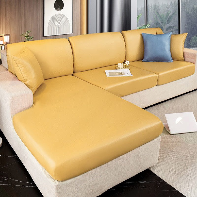 Waterproof technology cloth sofa cover cover all-inclusive universal cushion four seasons universal cushion leather sofa cover cover hat wholesale.