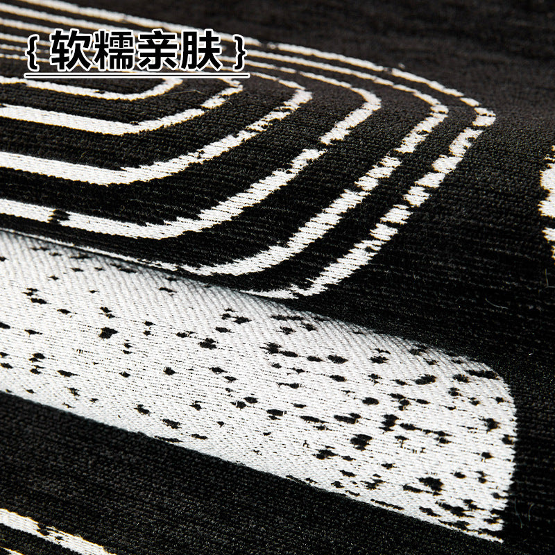 严选轻奢高级感直排皮沙发垫新款四季通用异形不规则防滑坐垫