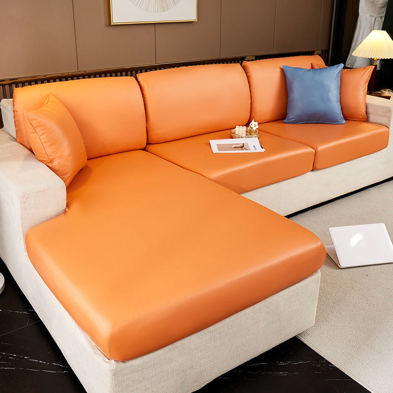 Waterproof technology cloth sofa cover cover all-inclusive universal cushion four seasons universal cushion leather sofa cover cover hat wholesale.