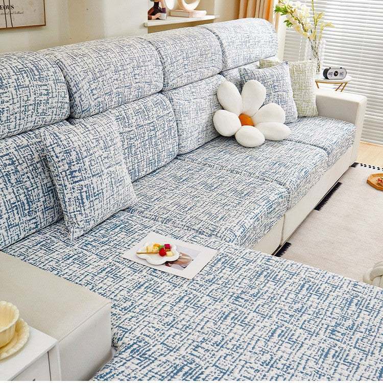 Yan Xuan new summer cool peas sofa hat 2025 summer high-grade elastic universal sofa cushion cover