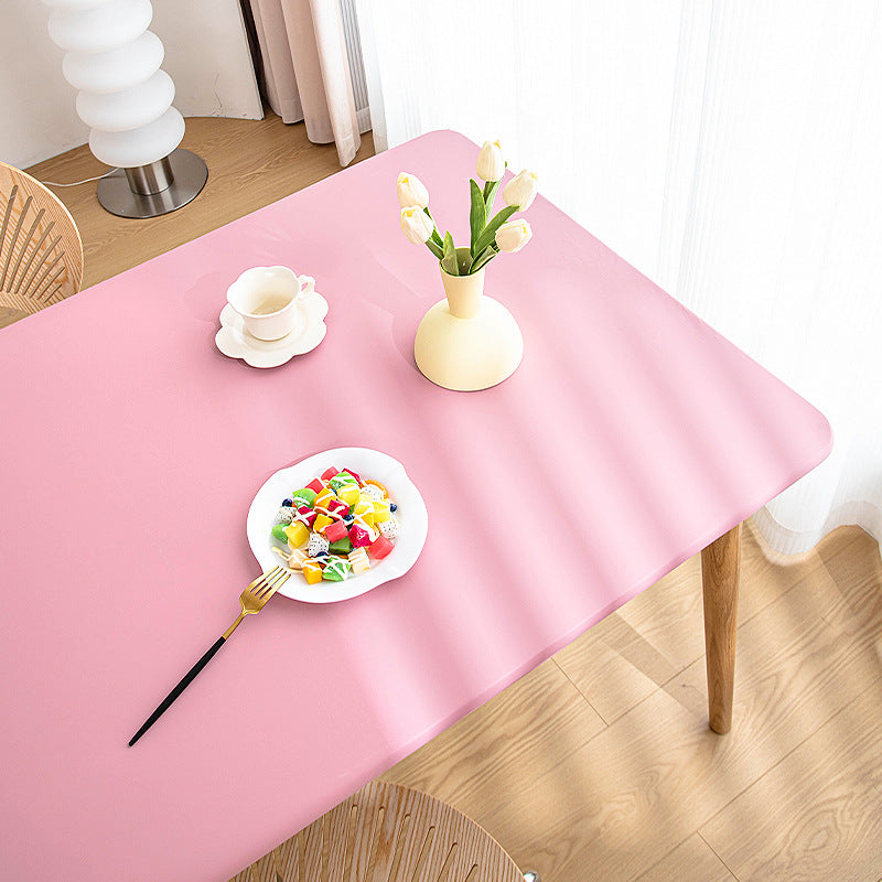 Strict selection of all-inclusive elastic tablecloth anti-scalding, waterproof, washable and oil-proof tablecloth coffee table fabric table cover student desk cover